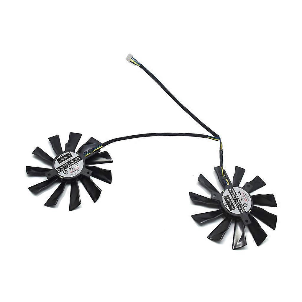 PLD10010B12HH 4pin 95mm for MSI R9 270X 280X 290 290X Twin Frozr B Graphics Card Fan  Black