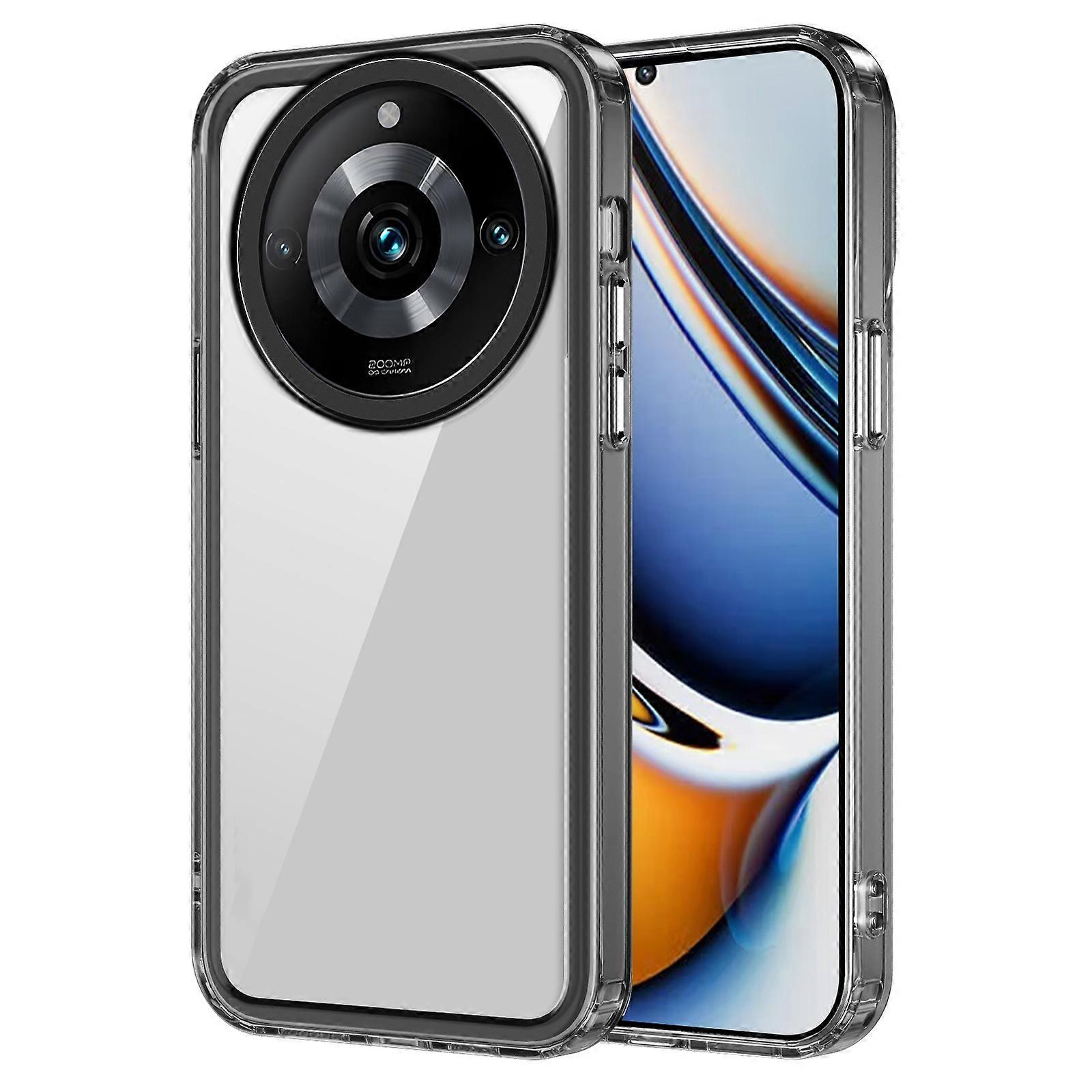 Transparent Acrylic + TPU Shockproof Phone Case