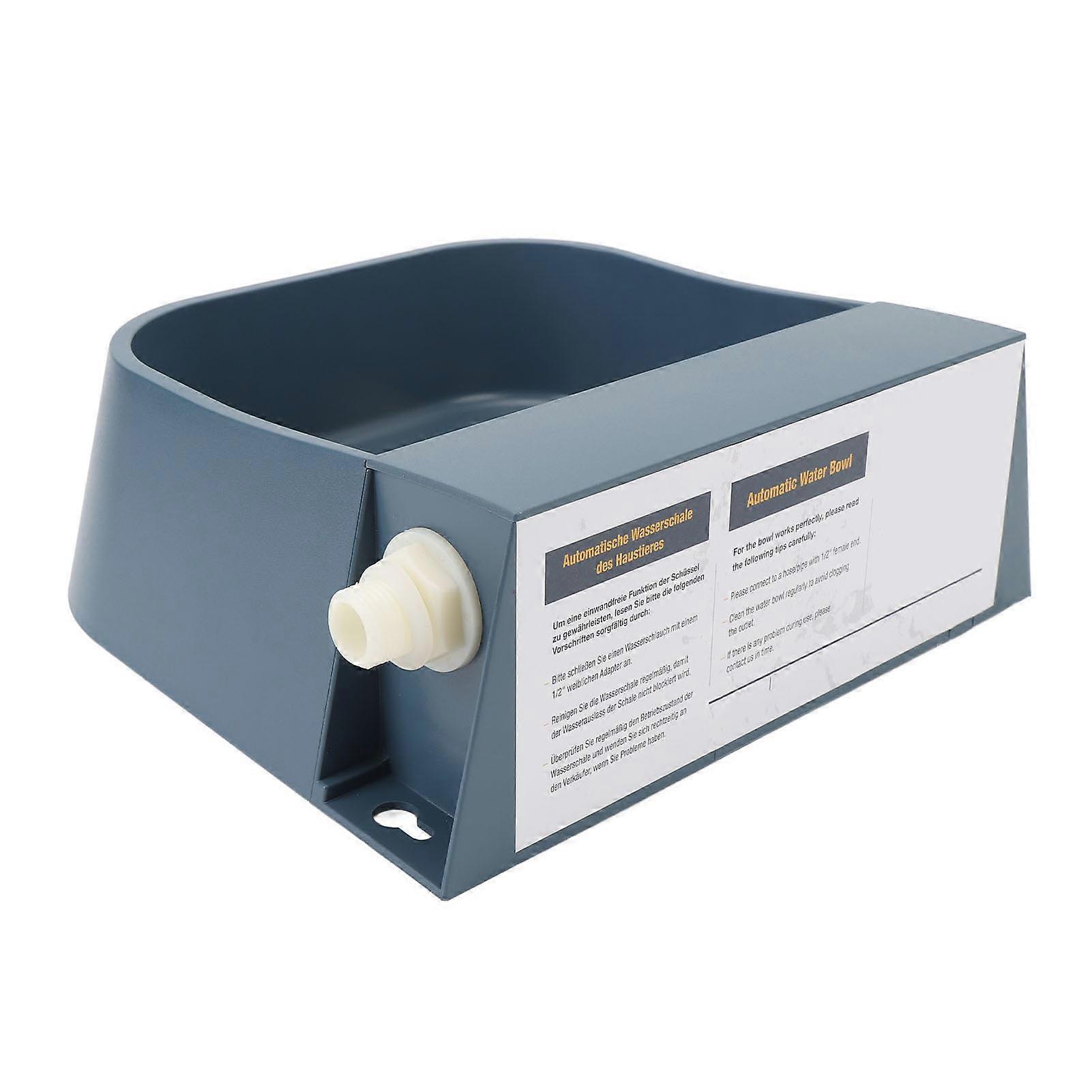 Dog Automatic Water Bowl Dispenser Large Capacity Sturdy Versatile Convenient Use Automatic Drinking Water Bowl for Cat Rabbit Cattle Goat 