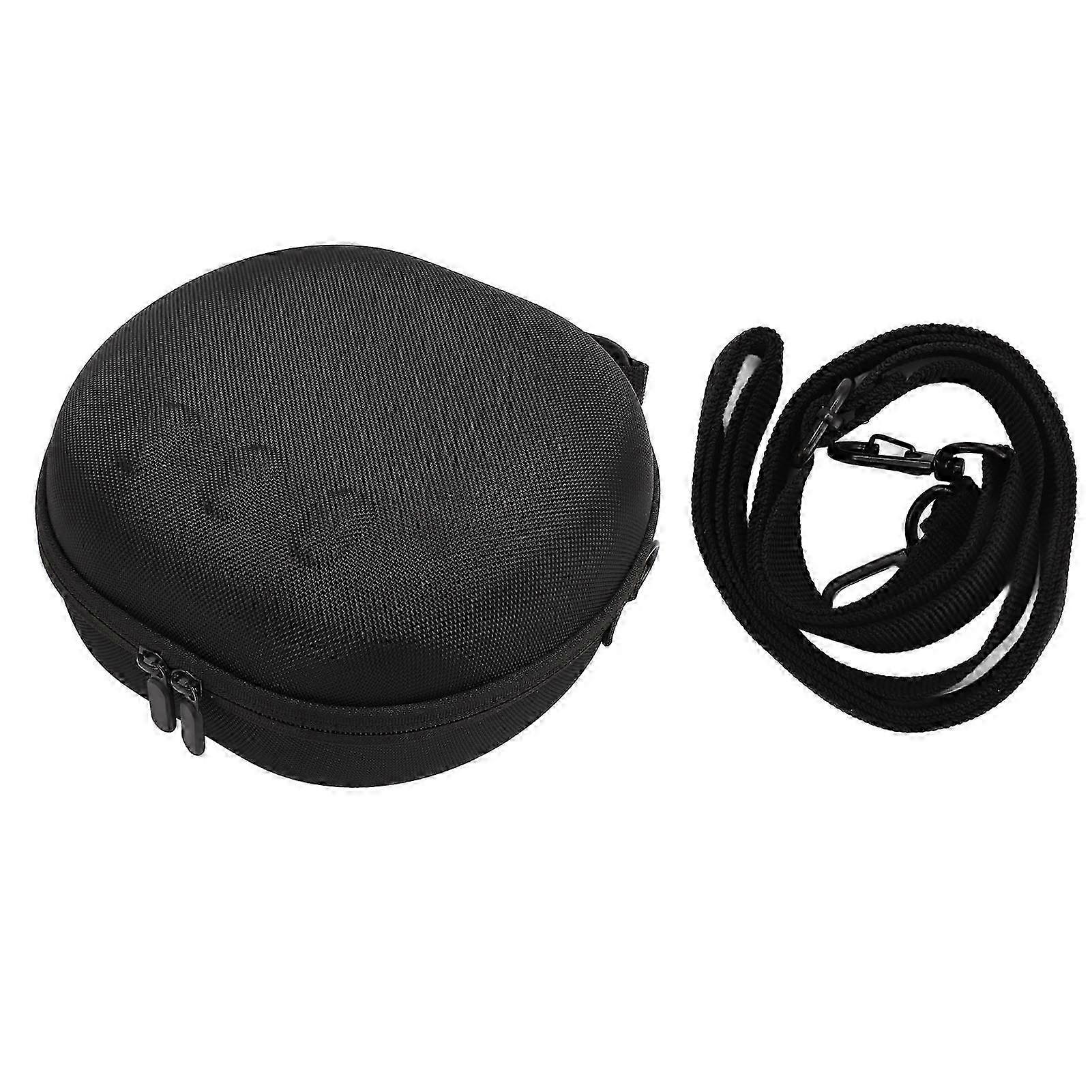 Hard Shell VR Glasses Carrying Case with Double Zipper and Shoulder Strap, Shockproof Large Capacity Storage Bag Compatible with Certain Bra