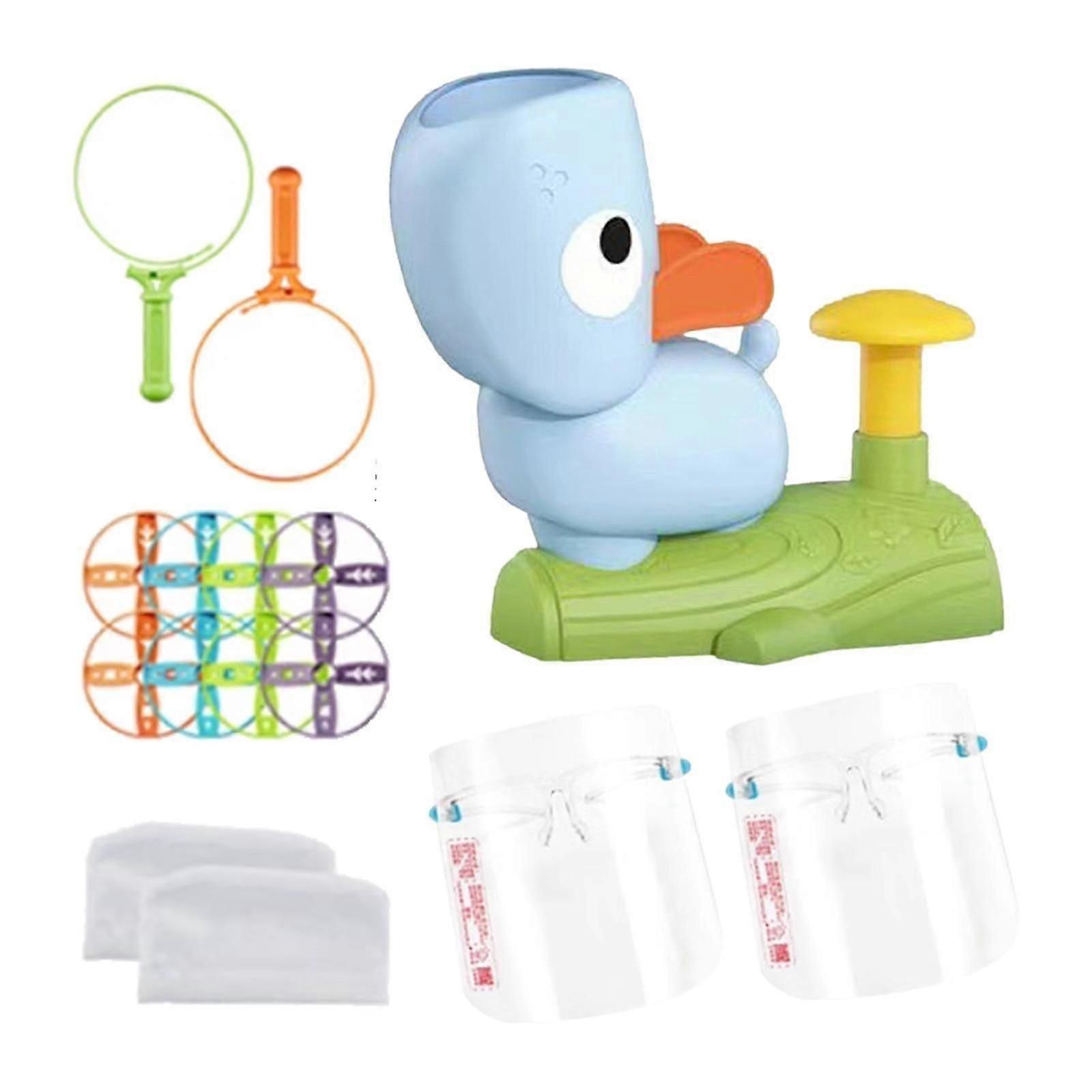 子供のための屋外フライングディスクランチャーおもちゃ男の子女の子緑