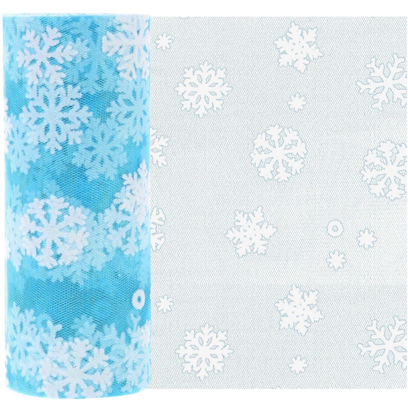 Embroidered Net Material for Enhancing Decor and