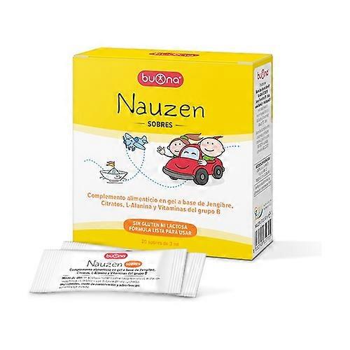 Nauzen envelopes 20 sticks of 3ml