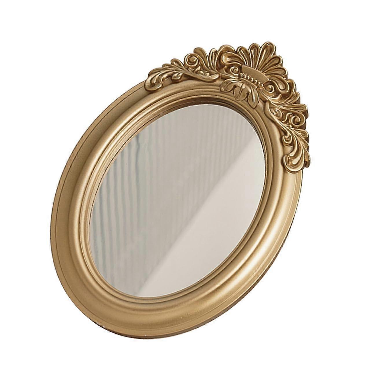 1 piece retro mirror photo props decorative tray for photography and makeup elegant design vintage style highquality processing for home and