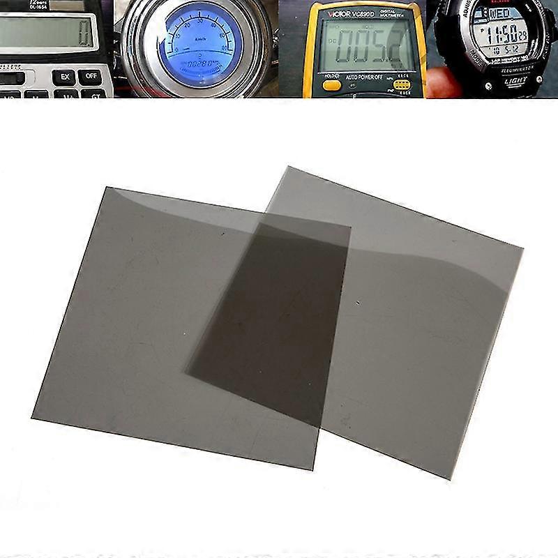 18cm Polarizing Film Polarizer Watch Multimeter Calculator Lcd Display Repair 2025