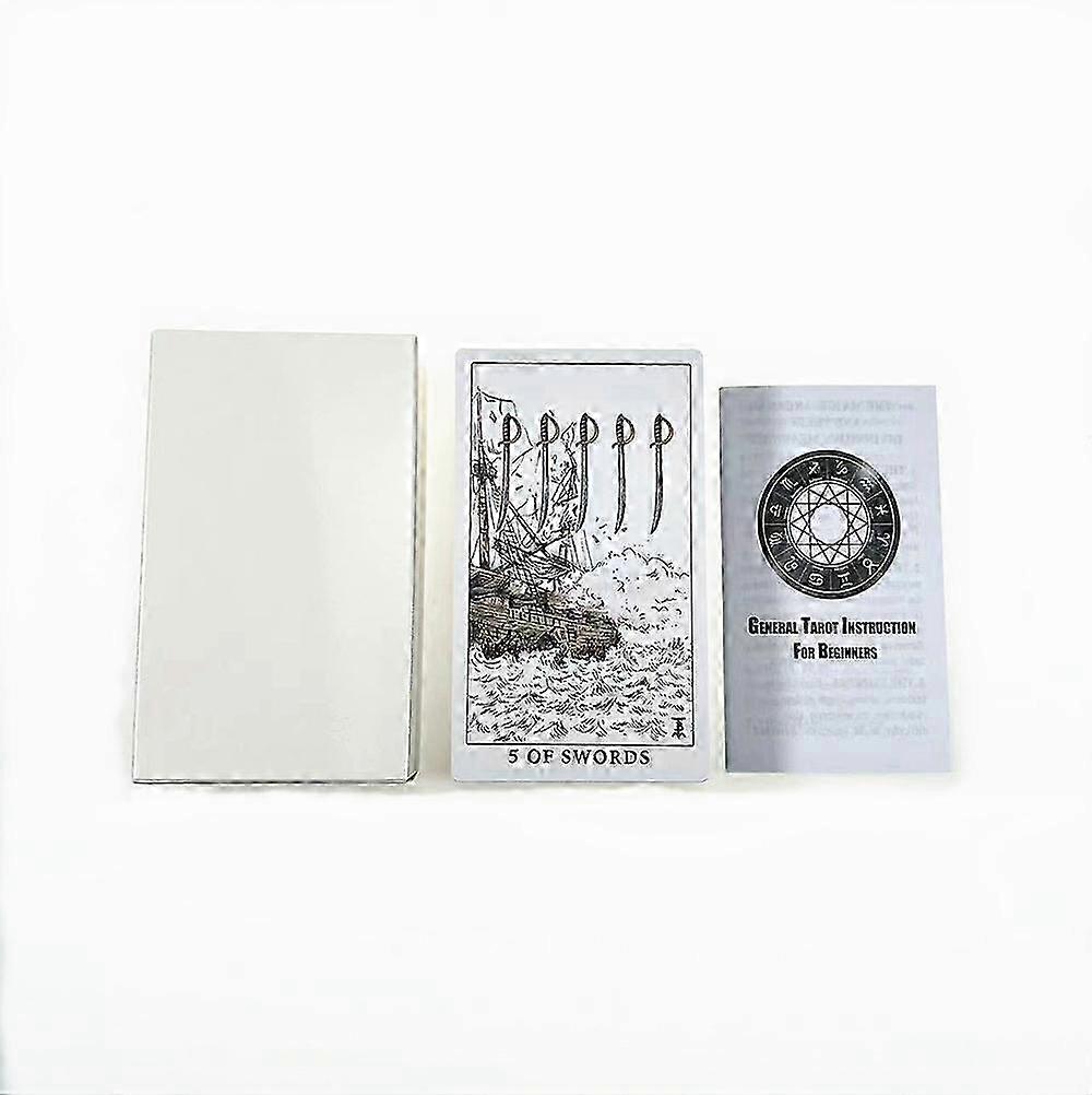 2025 Tempest Tarot Cards - Stormy Visions, Powerful Readings, 12x7cm