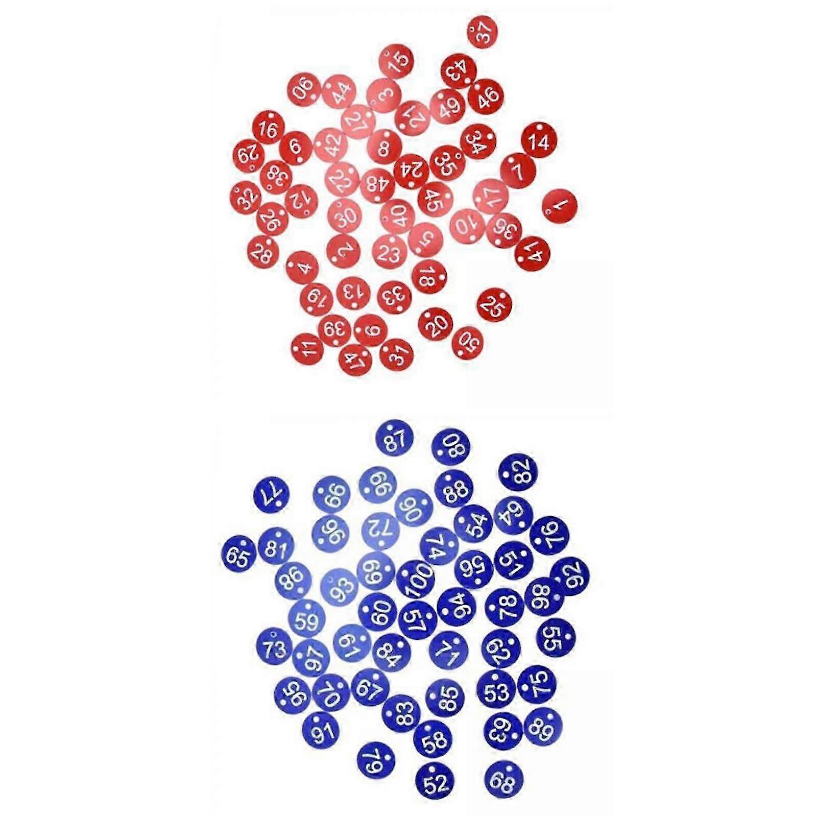 2025 Number Tag Number 1-100 for Restaurant Supermarket