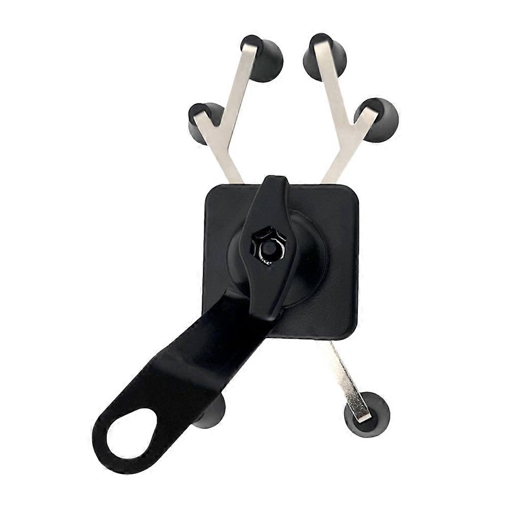 Mobile Phone Support Bracket Motorbike Non-Slip 5.9x2.4x0.4in 1Set