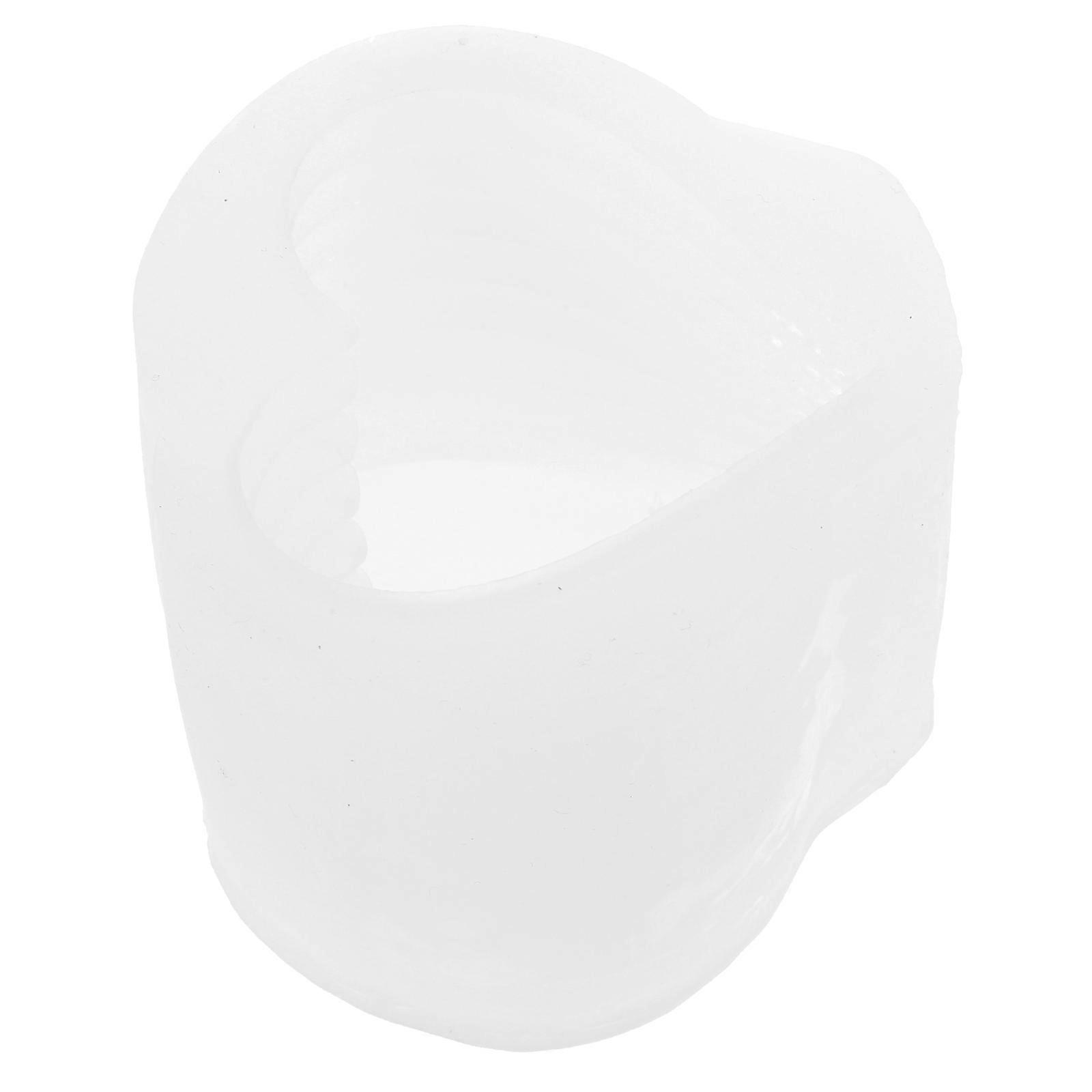 Silicone Heart Mould Soap Making Ice Cube Making Practical Design Daily Use 2.8×2.6×2.1in Reusable 1Set