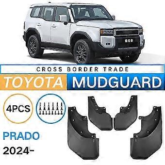 Adatto Fit Per Toyota Land Cruiser Prado 2024 Cross-Border Export Auto Pneumatico Parafango In Gomma Morbida Parafango Scarpe In Pelle