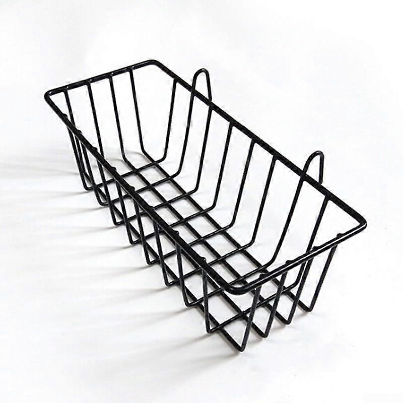 Wallmounted organizer with a practical design to maximize your space efficiency (black hanging basket) Black Hanging Basket