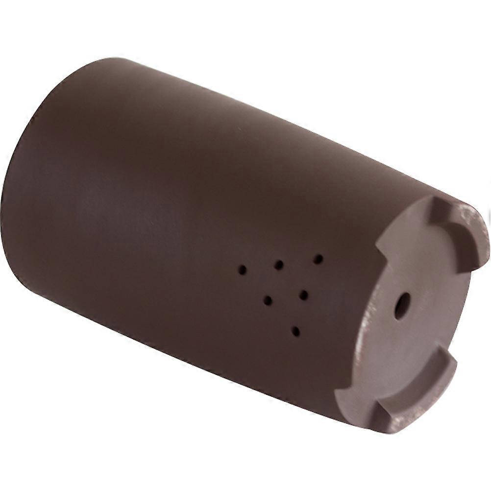 セラミック植木鉢赤磁盆栽プランター屋内アプリケーション21x13cm通気性透過性1パック