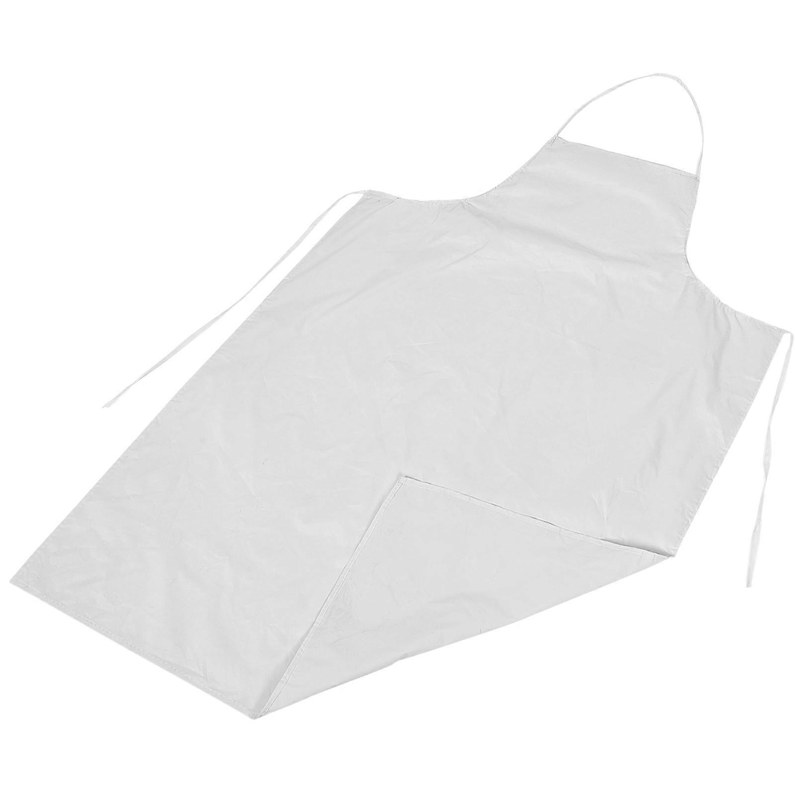 Kitchen Bib Apron Cleaning Apron Coated Polyester 1Set