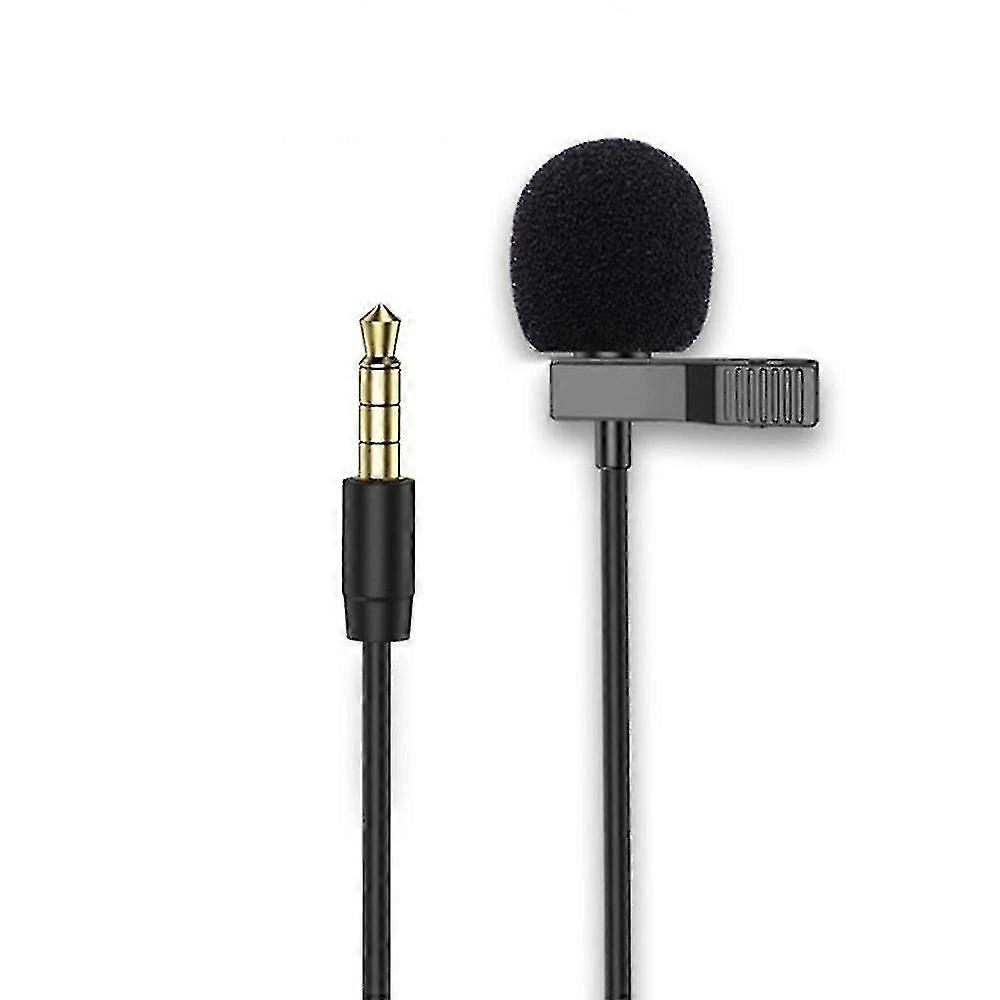 1.5m/3m/6m 3.5mm Mini Portable Microphone Condenser with Clip