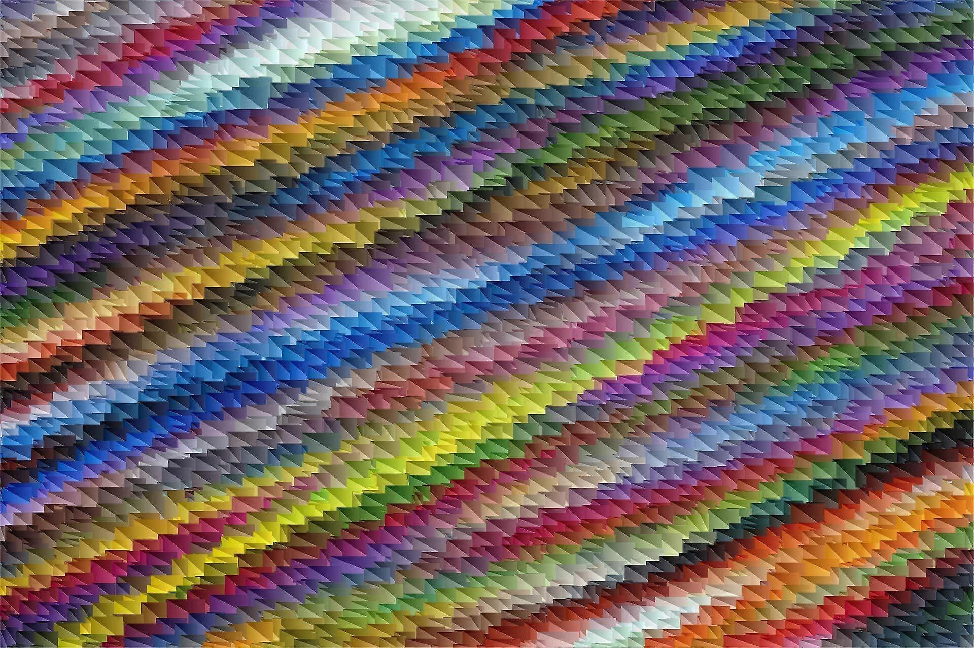 Color Wave-1000 Piece Square Puzzle Color Challenge Puzzle dla dorosłych i dzieci Style 415