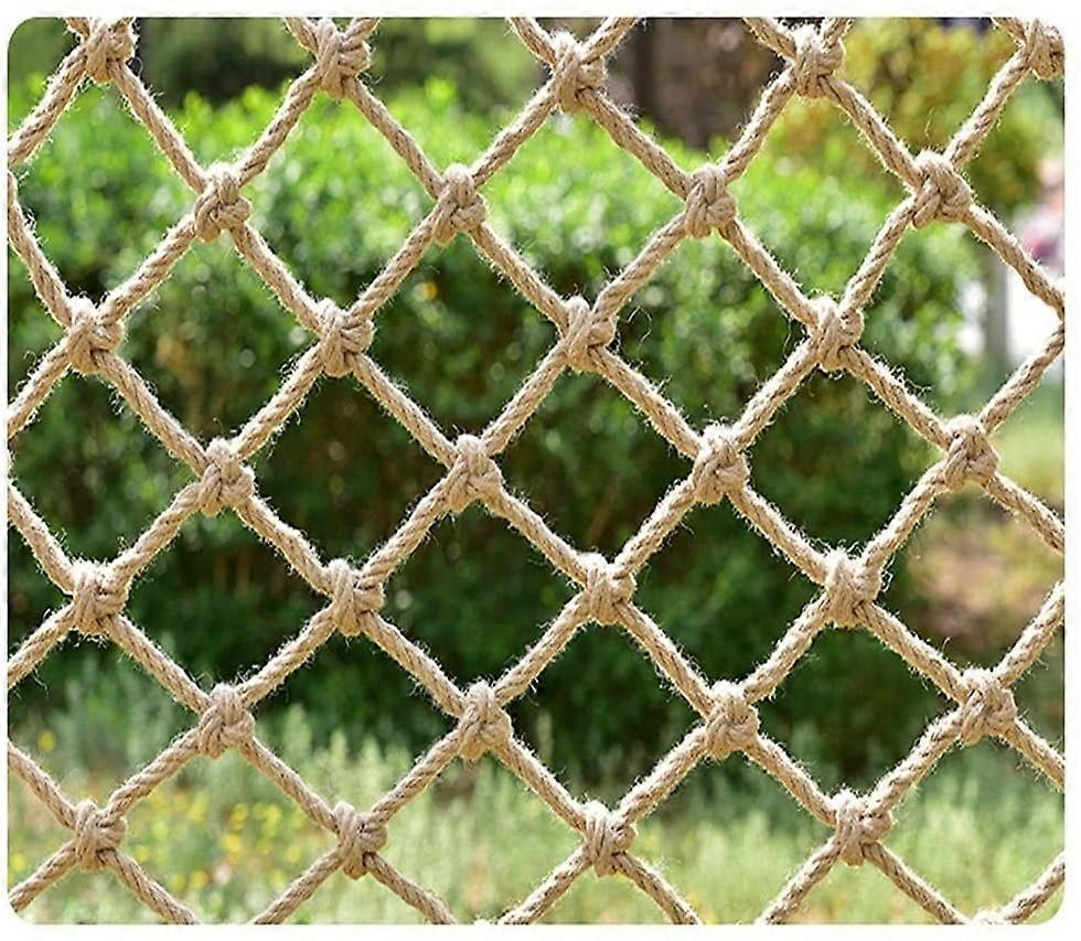 Blony net Trellis Netting for climbing plants Hemp Rope Net Natural Jute 2x7m