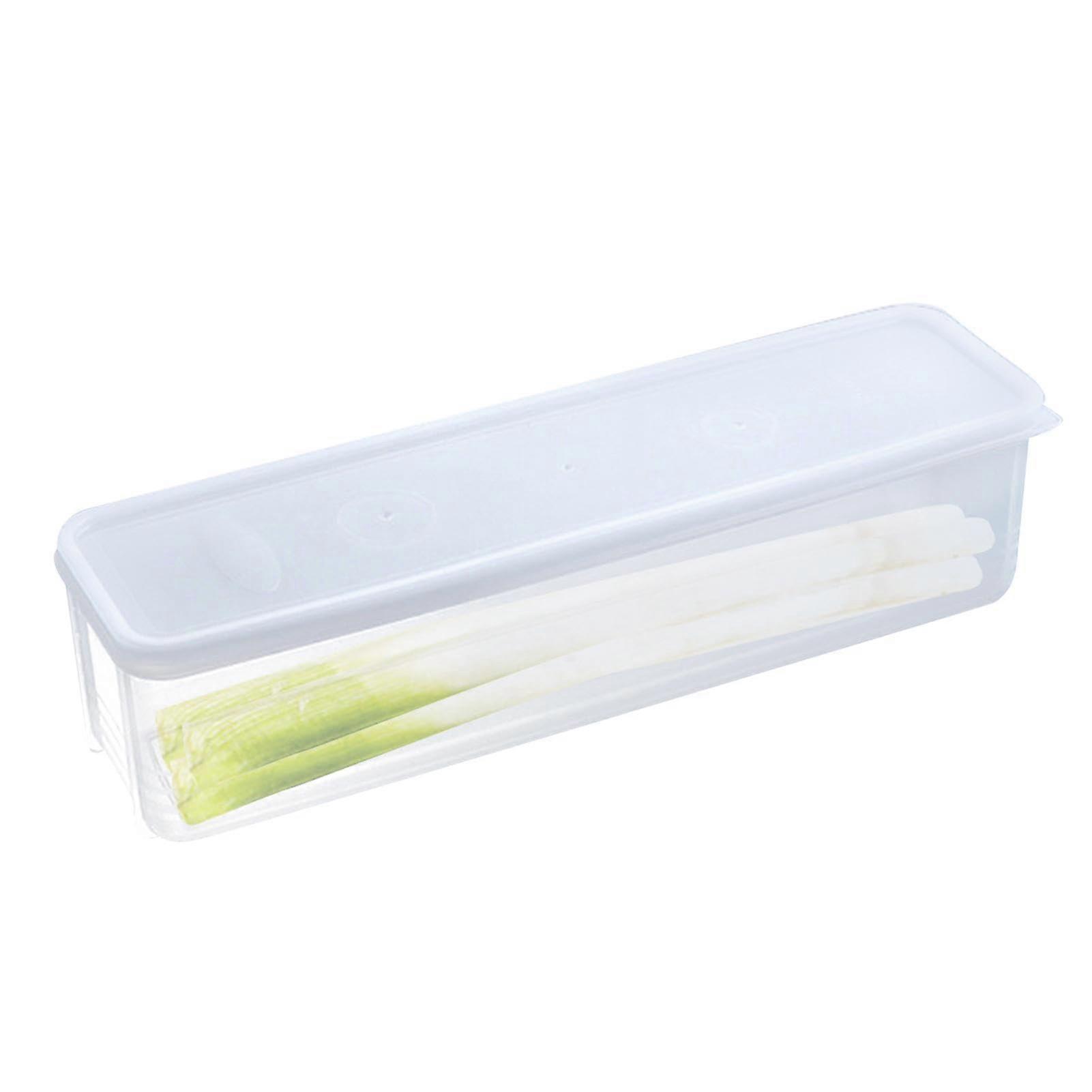 Pasta Storage Rectangular Transparent Pasta Box with Lid Spaghetti Container