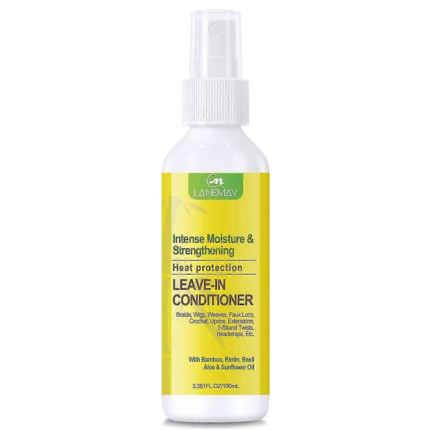 Protective Styles Bamboo and Coconut Milk Leave-in Conditioner, Intense Moisture & Strengthening Heat Protection Leave-in Conditioner