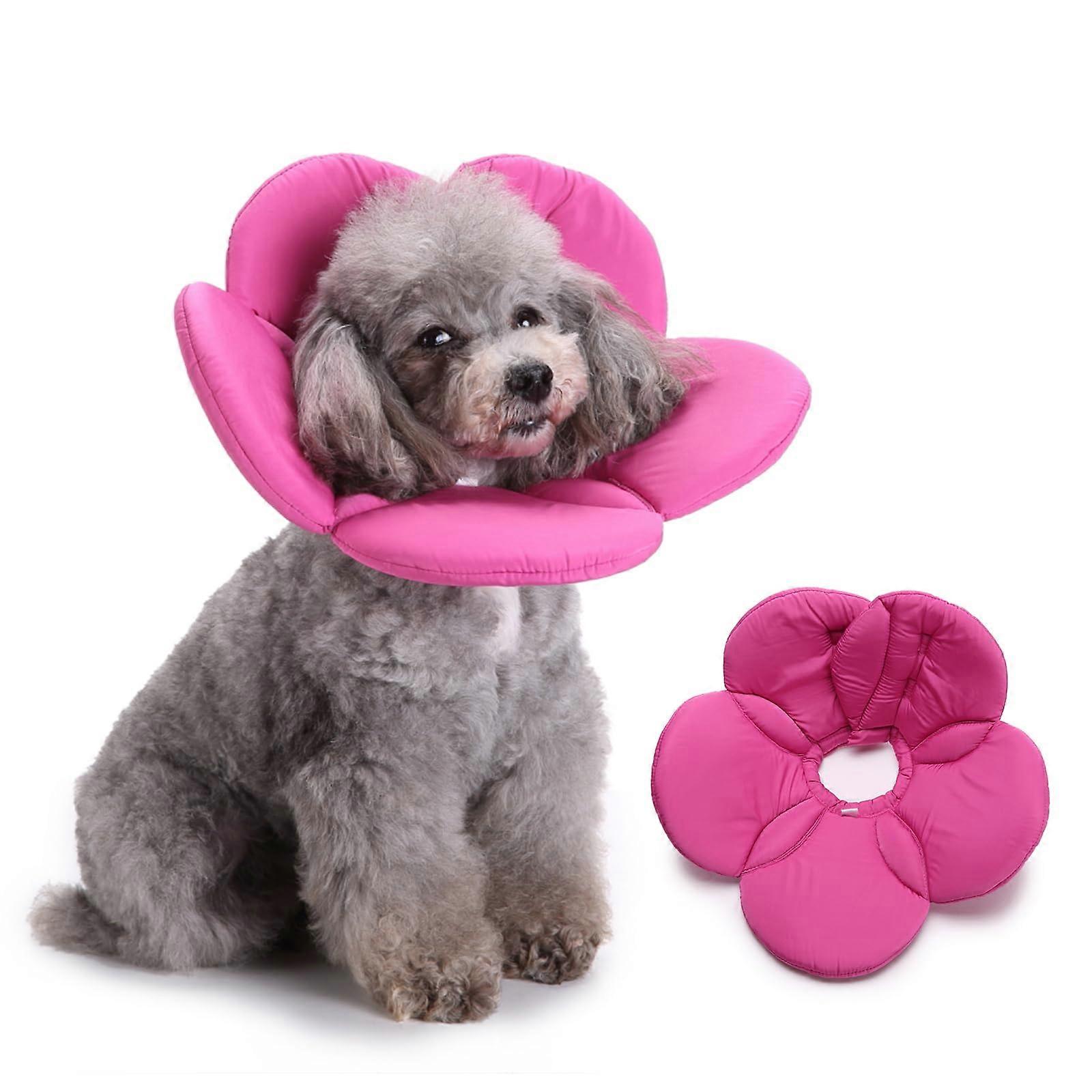 Adjustable Cat Collar, AntiLick Protective Collar, Recovery Soft Cone Collar for PostSurgery and Injuries for Puppies, Dogs, and Cats (S) Ref: 6685