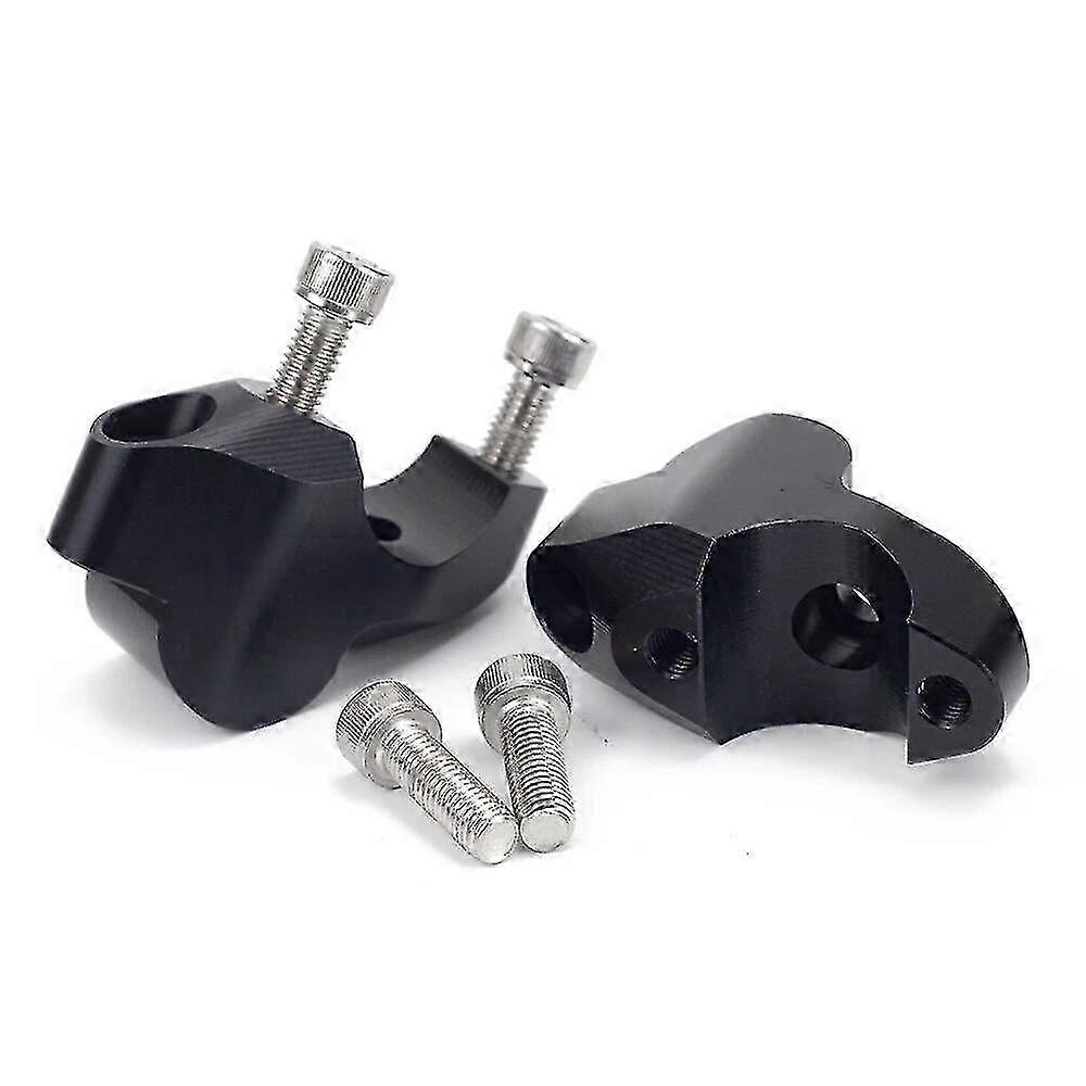 Handlebar Riser Kit Accessories Compatible with KTM 1050/1090/1190/1290 Super Adventure & Duke R/GT/SMC - CNC Clamp Raised Design
