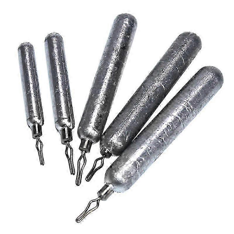 En pose med 5 360 svingbare fiskeanheng fiske bly hjul bærbar bly sinker