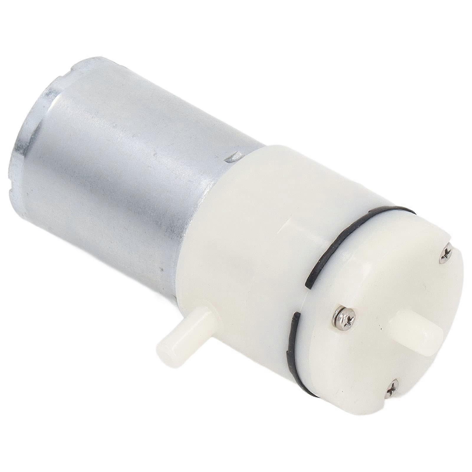 隔膜真空泵,90 度空气连接,白色,高效,低噪音,DC24V