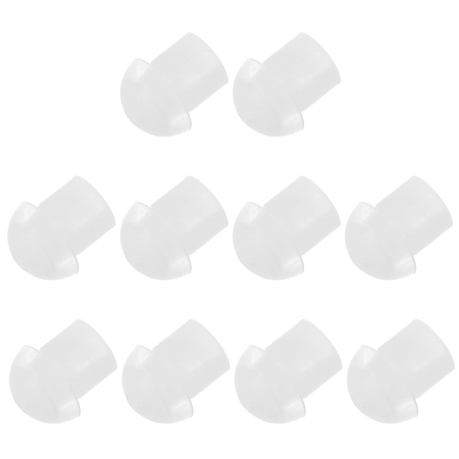 10 Pcs Silicone Earplugs Mushroom Shape Hearing Aid Ear Buds