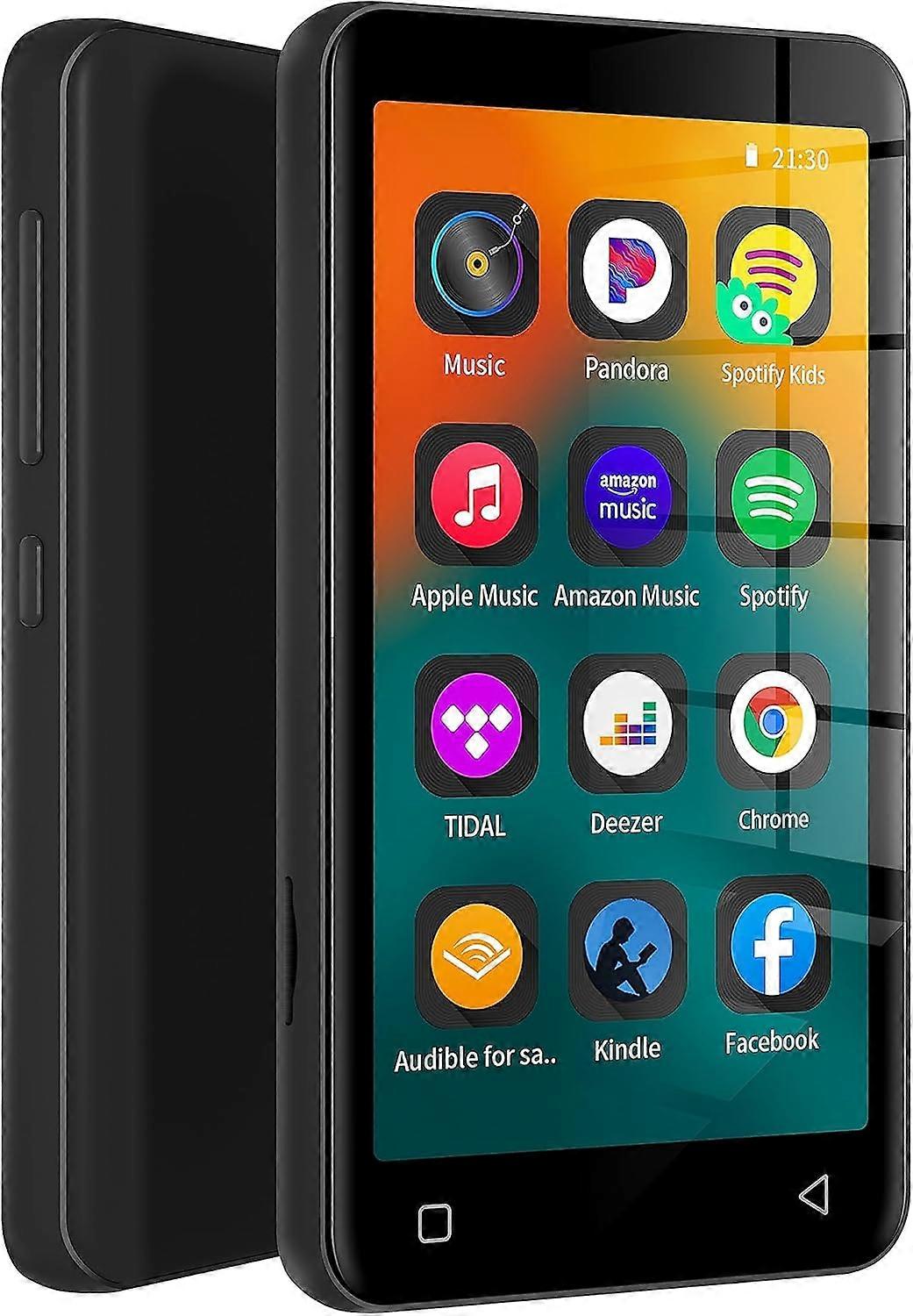 MP3 Player with Bluetooth and WiFi,MP3 Player with Spotify,Spotify Kids,Audible,Pandora, Music,4" Music Player MP4 Up to 1TB(8