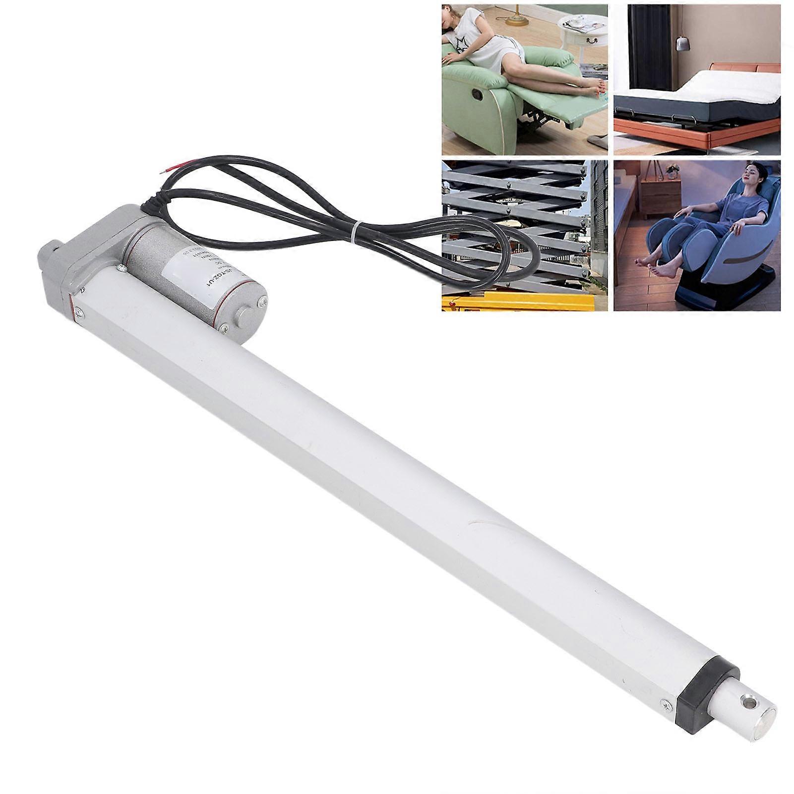 Electric Linear Actuator 350mm Stroke 750N Thrust Linear Actuator 12V for Machine Equipment With Controller and Remote Control 