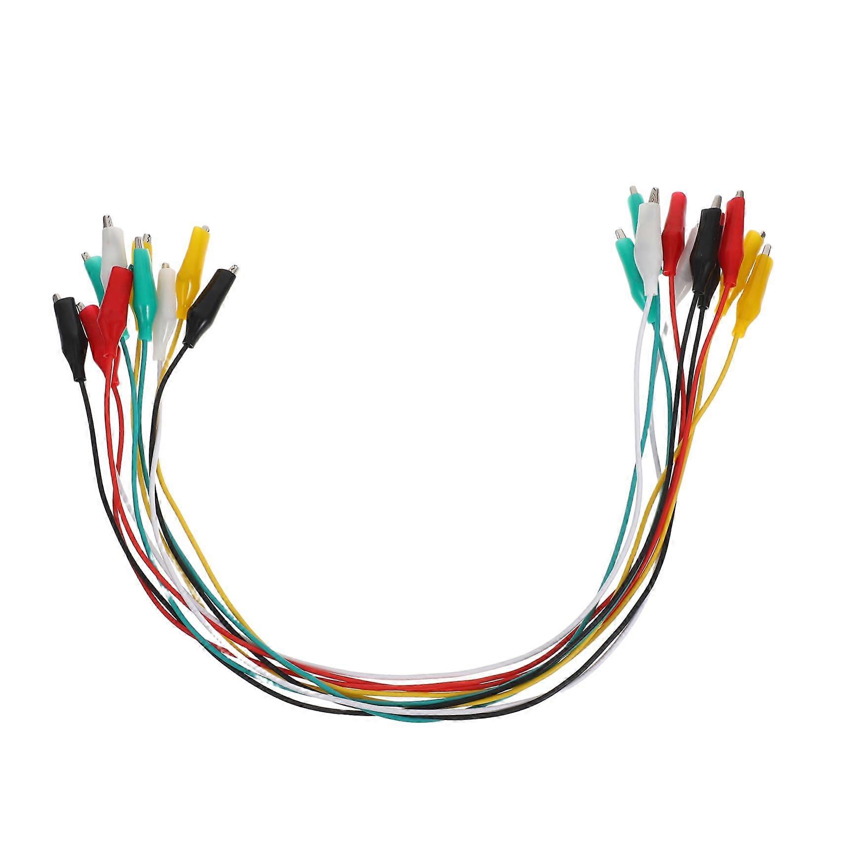 Dualended Test Leads with Insulated Crocodile Clips for Easy Use
