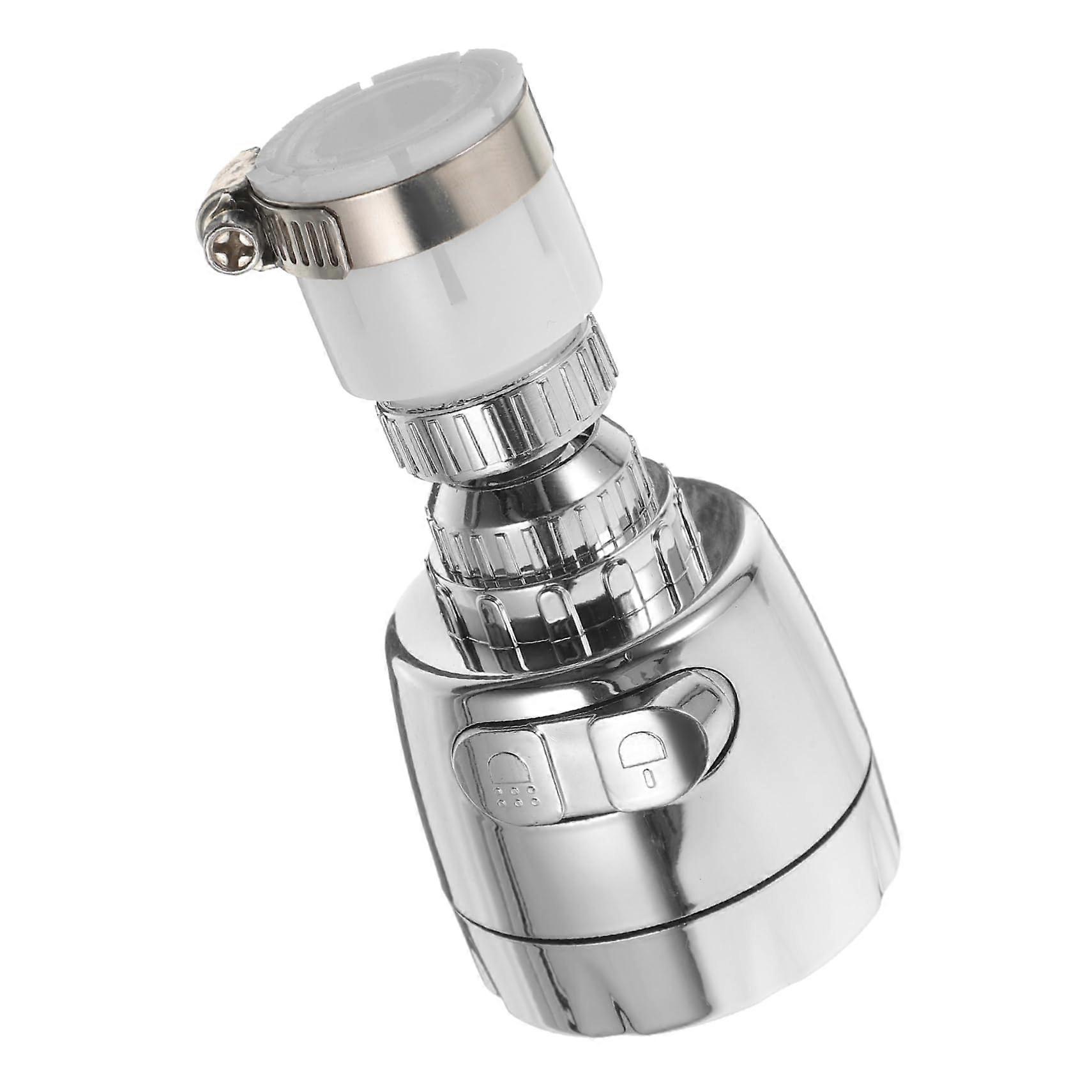 Home Use Aerator with Adjustable Spray Modes Universal Water Filter for Sink Brass ChromePlated Energy Efficient and Splash