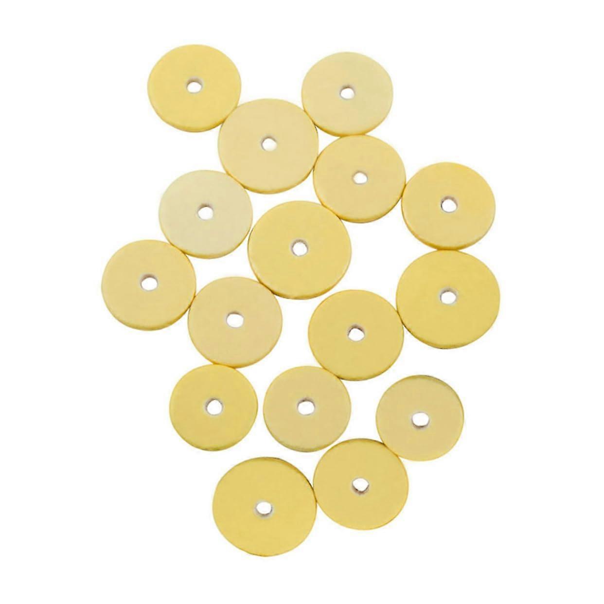 Flute Accessories Pad Set - 16 Piece Open Hole Flute Pad Repair Parts for Woodwind Instruments