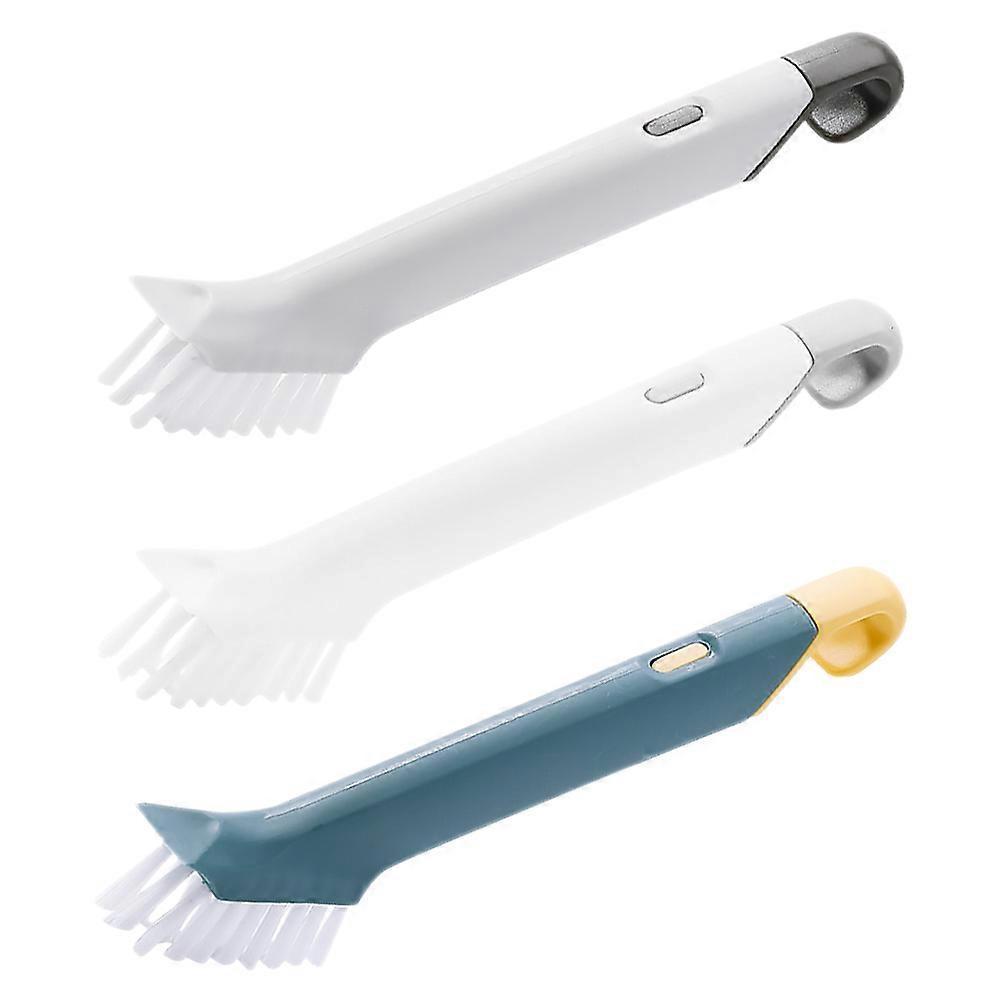 Oven Grill and Fryer Cleaner Flat Cleaning Brush Comfortable Grip Durable Construction 3Pcs