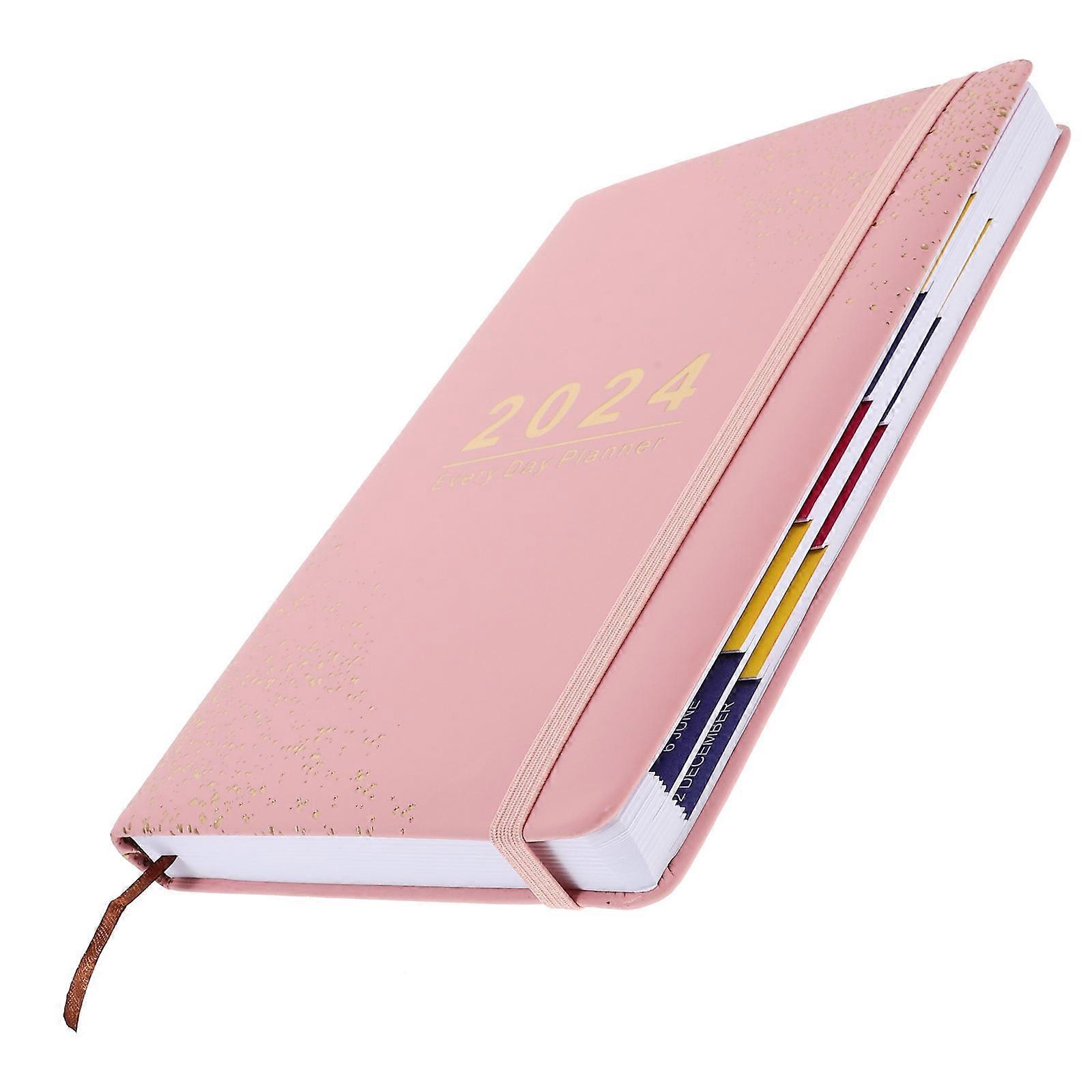 Pink Paper Notepad for Home Use and Lightweight Daily Planner with Smooth Writing Experience 6.5 x 8.5 inches