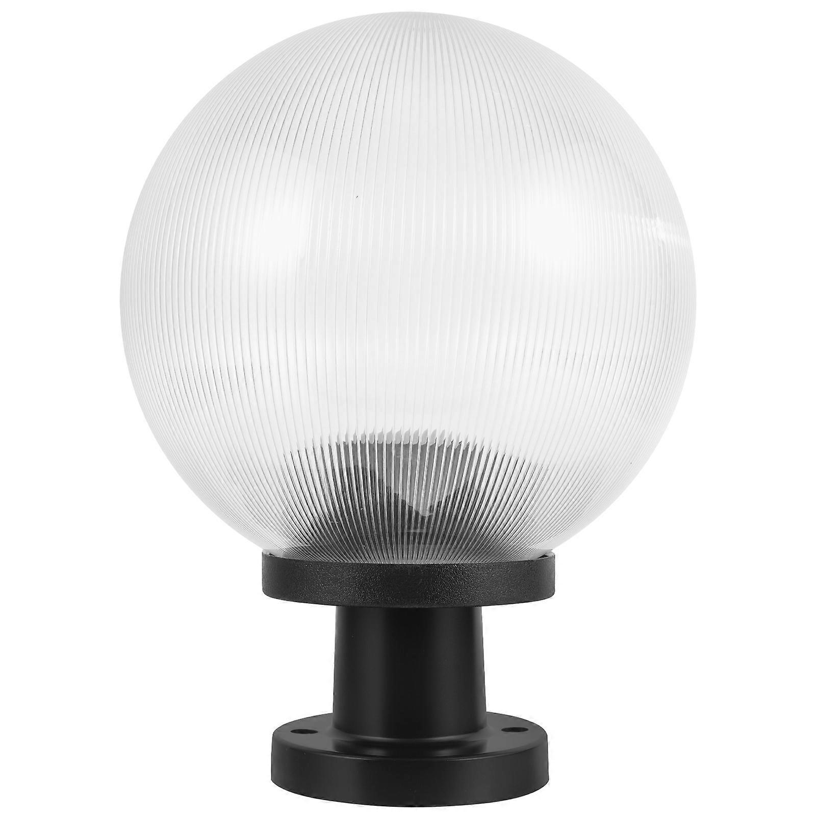 1 Set Acrylic Globe Lamp Shade Lamp Post Globe Lampshade Lamp Cover Outdoor Lighting Fixture