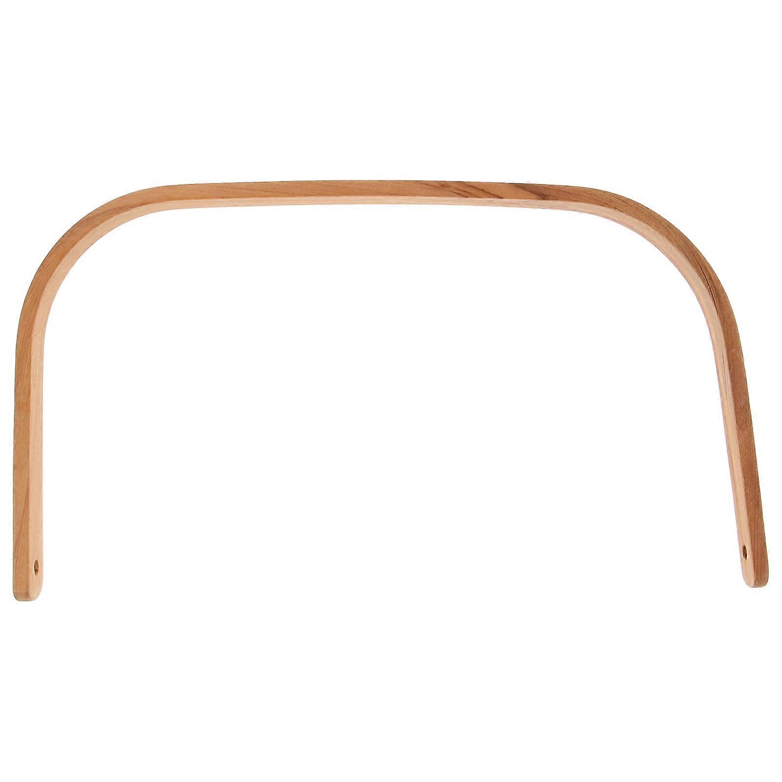 Wooden Bucket Handle Replacement for Teapot Beige Color with Strong Bearing Capacity and Sturdy Structure