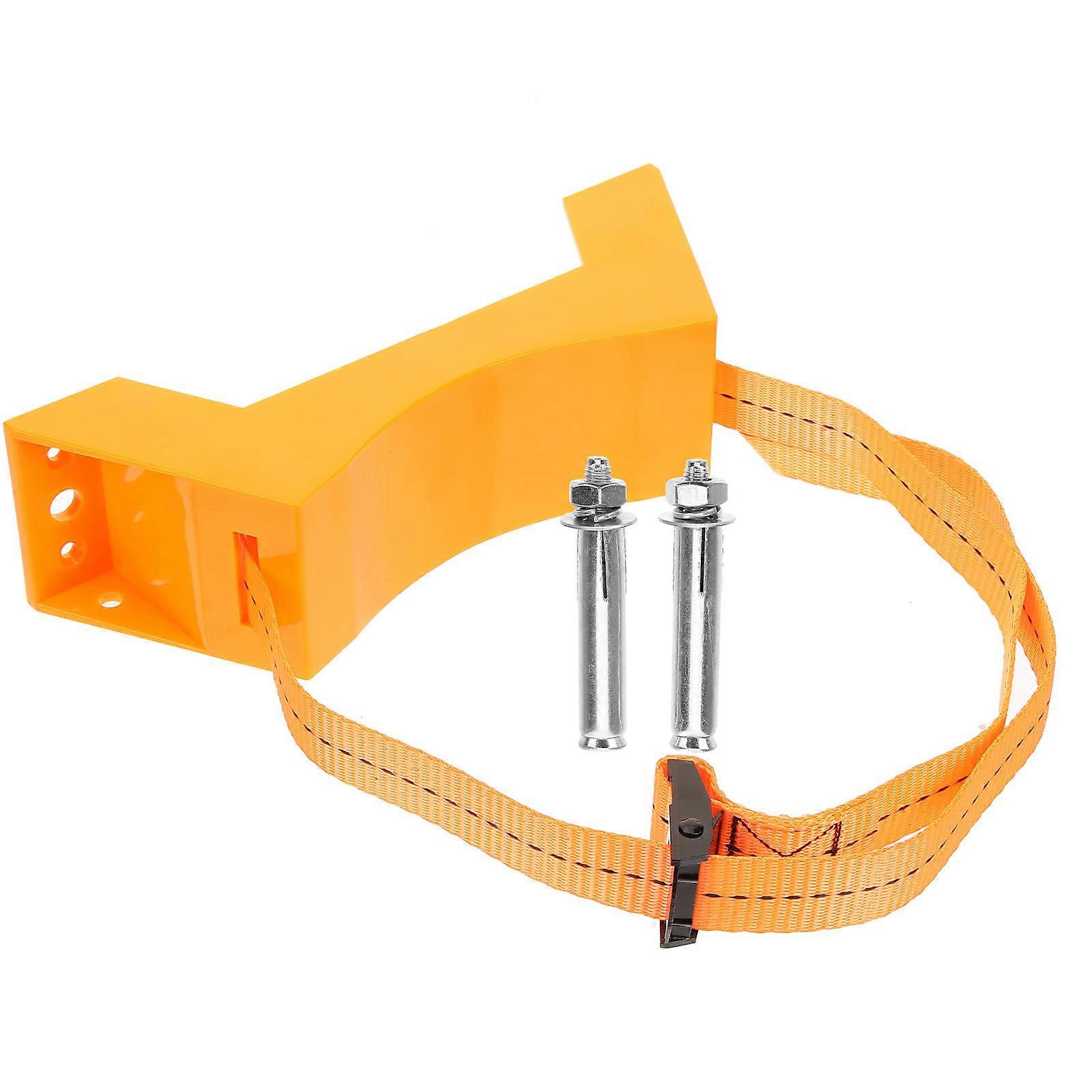 Rack Gas Container Holder Tank Bracket Wall Mountable 23.00X23.00X6.50CM Simple To Operate 1Set