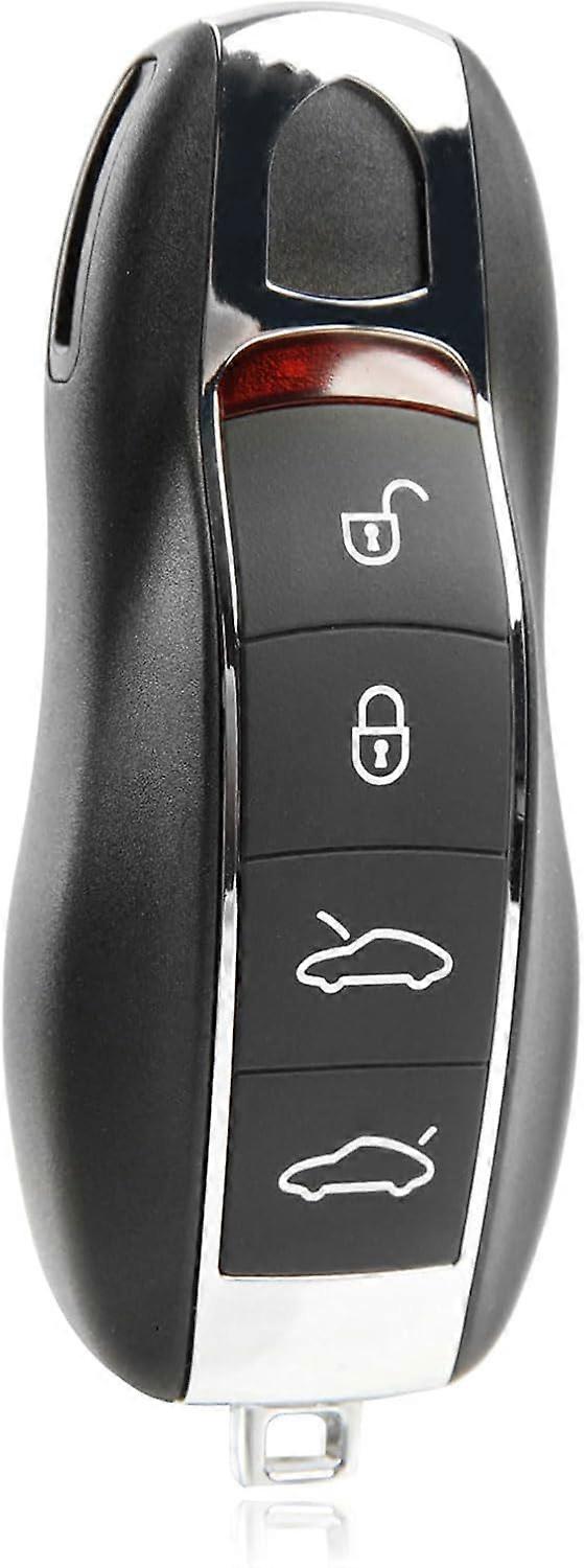 Keyless Entry Remote Car Key Fob 4-Button Replacement for Porsche 911 Boxter