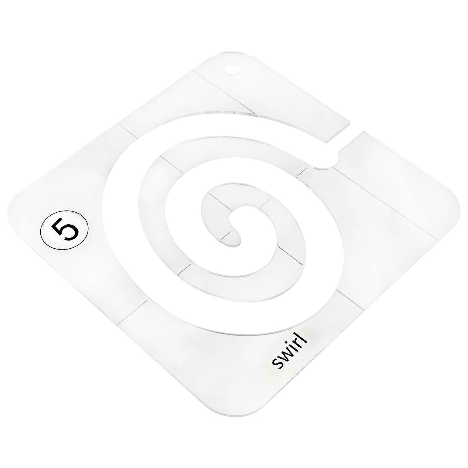 Multi-functional Sewing Template Kit with Hollow Design for DIY Use 1pc Acrylic Multi