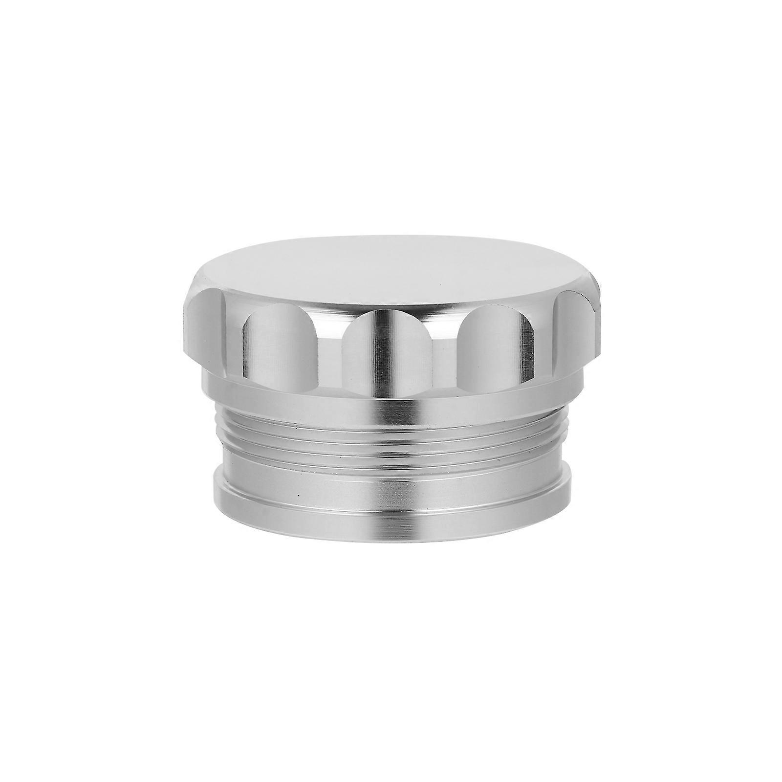Automotive Oil Tank Cap Cover Aluminum Alloy For Car Modification Accessory 2.67X2.67X1.57in Screw Locking 1Pcs