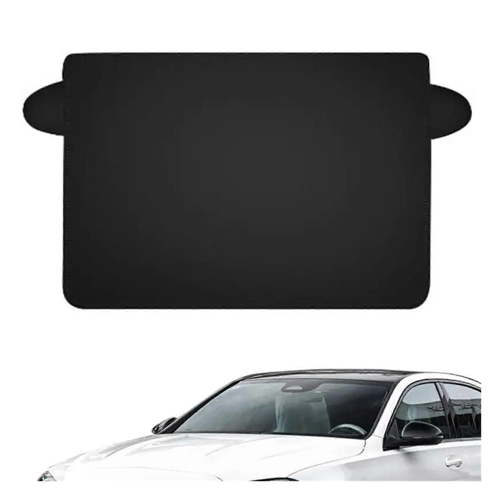 Car Sun Shade For Windshield Frost Protection Roller Blind, Reflective Polyester, Universal Fit
