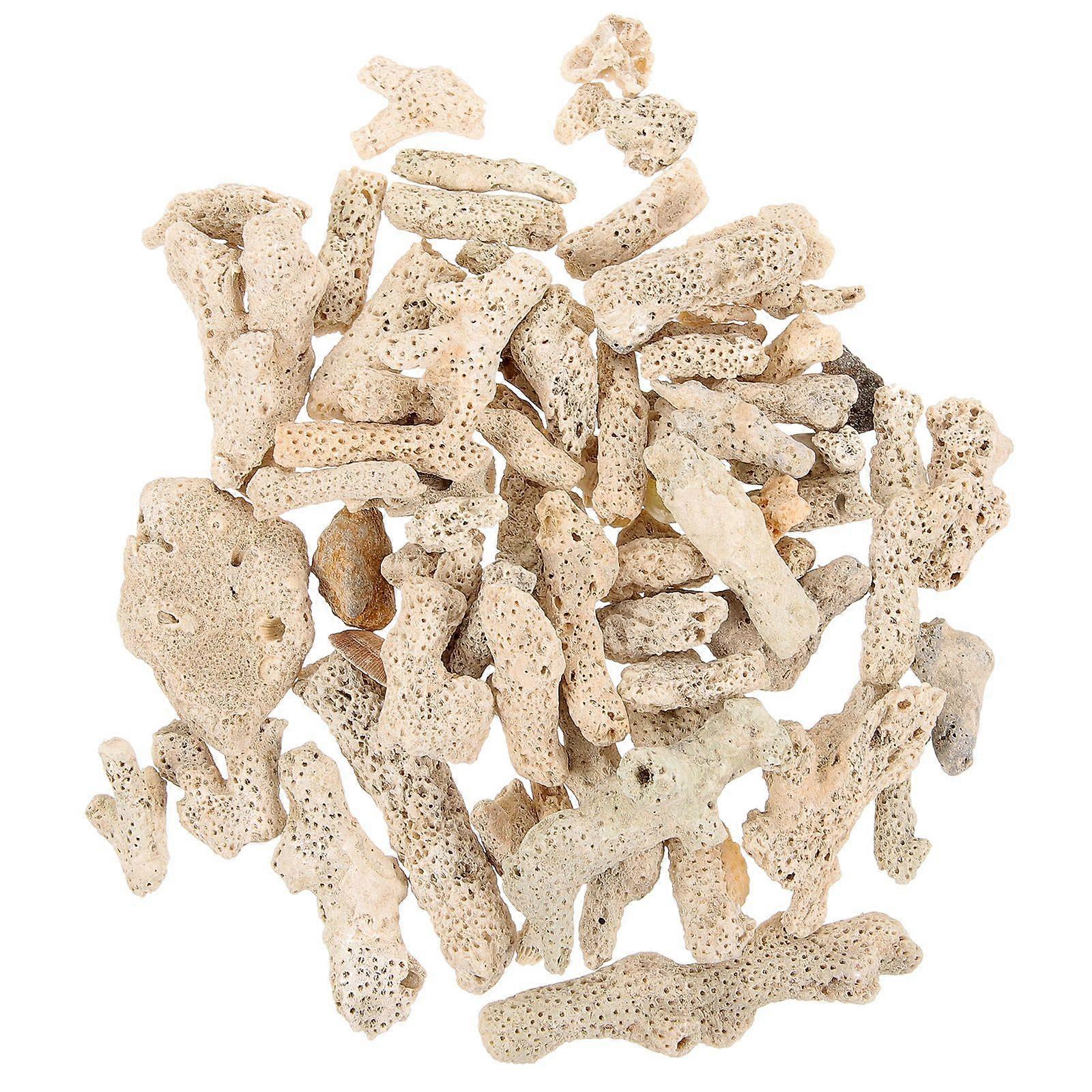 1 Set Of Corals Fish Tank Filter Media Pond Filtration Media Reusable Pond Aquarium Filter Media Aquarium Substrate Coral Bone Mesh Bag Filter Materia
