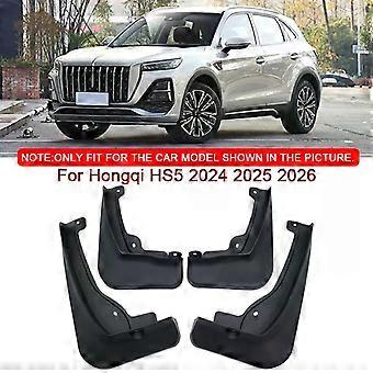 For Hongqi HS5 2024 2025 2026 Car Styling ABS Car Mud Flaps Splash Guard Mudguards MudFlaps Front Rear Fender Auto Accessories-xj
