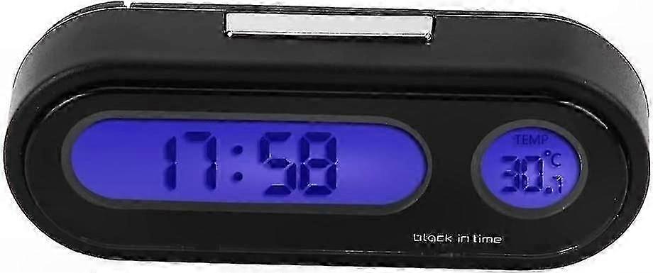 Mini Digital Clock with Thermometer and Voltmeter for Car Interior