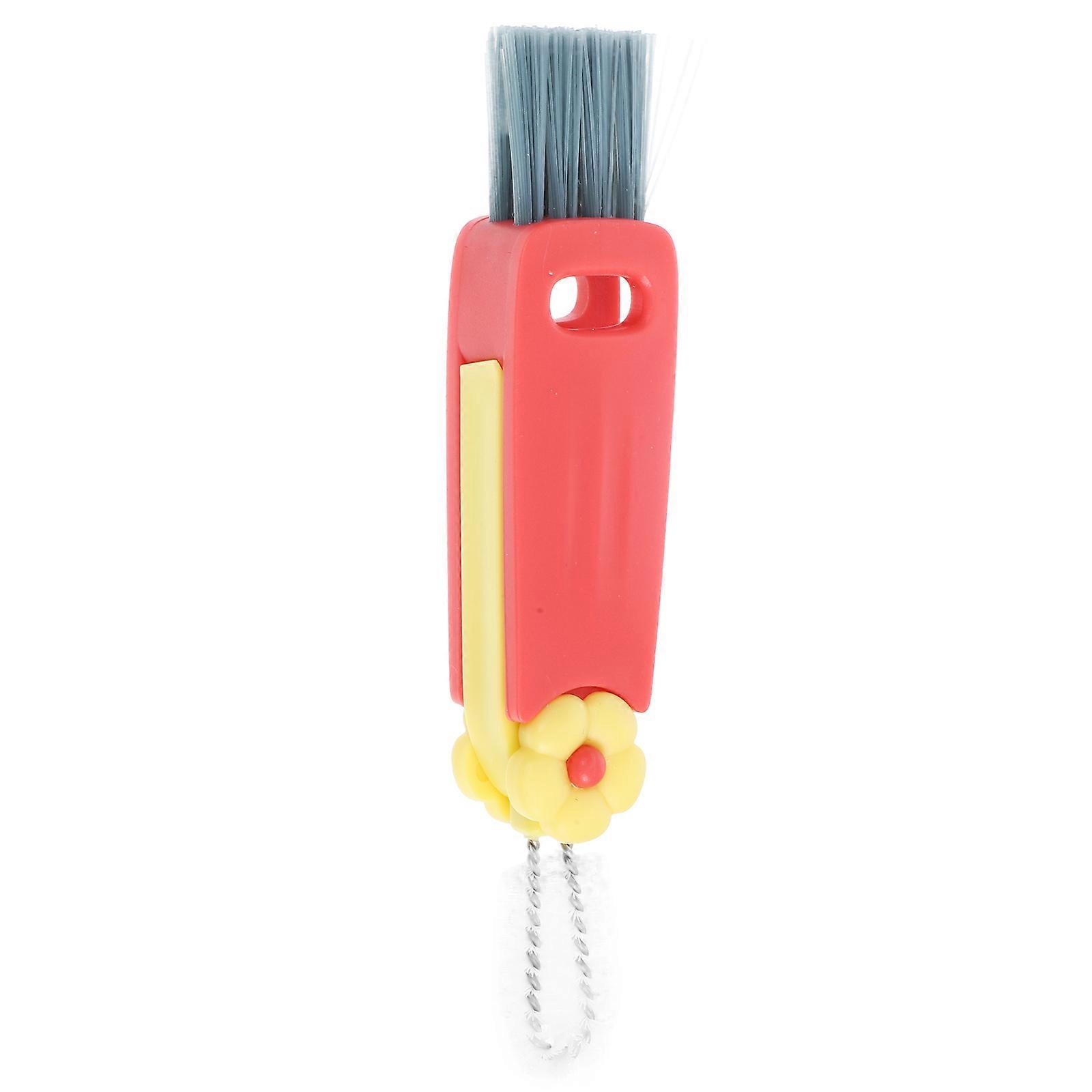 Lid Cleaning Supply Cleaning Gaps for Household Users Constructed from Ergonomic Handle Pp Material in Vibrant Red Color 1Pcs