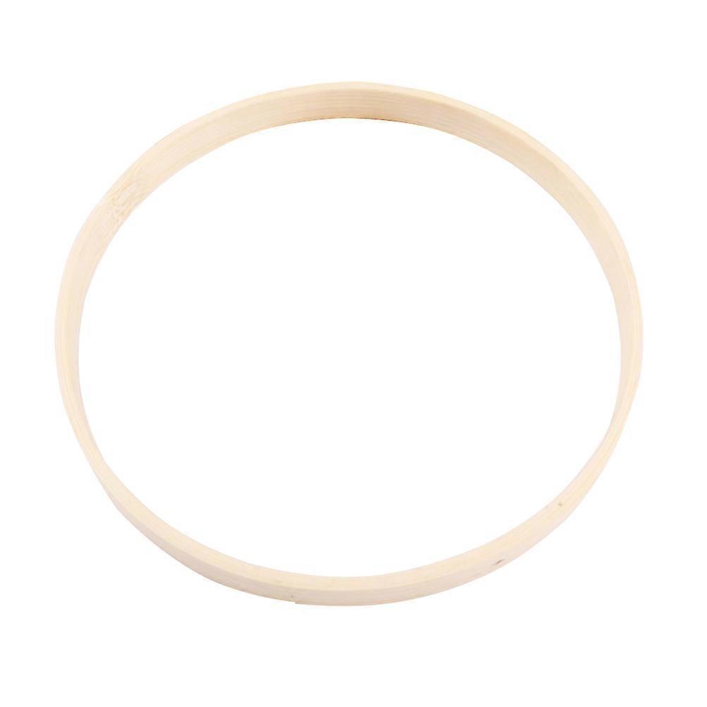 1pc 15cm Bamboo Embroidered Wreaths Embroidery Hoops Cross Stitch Ring Bamboo Circle for Wedding Decor (Inner Hoop)
