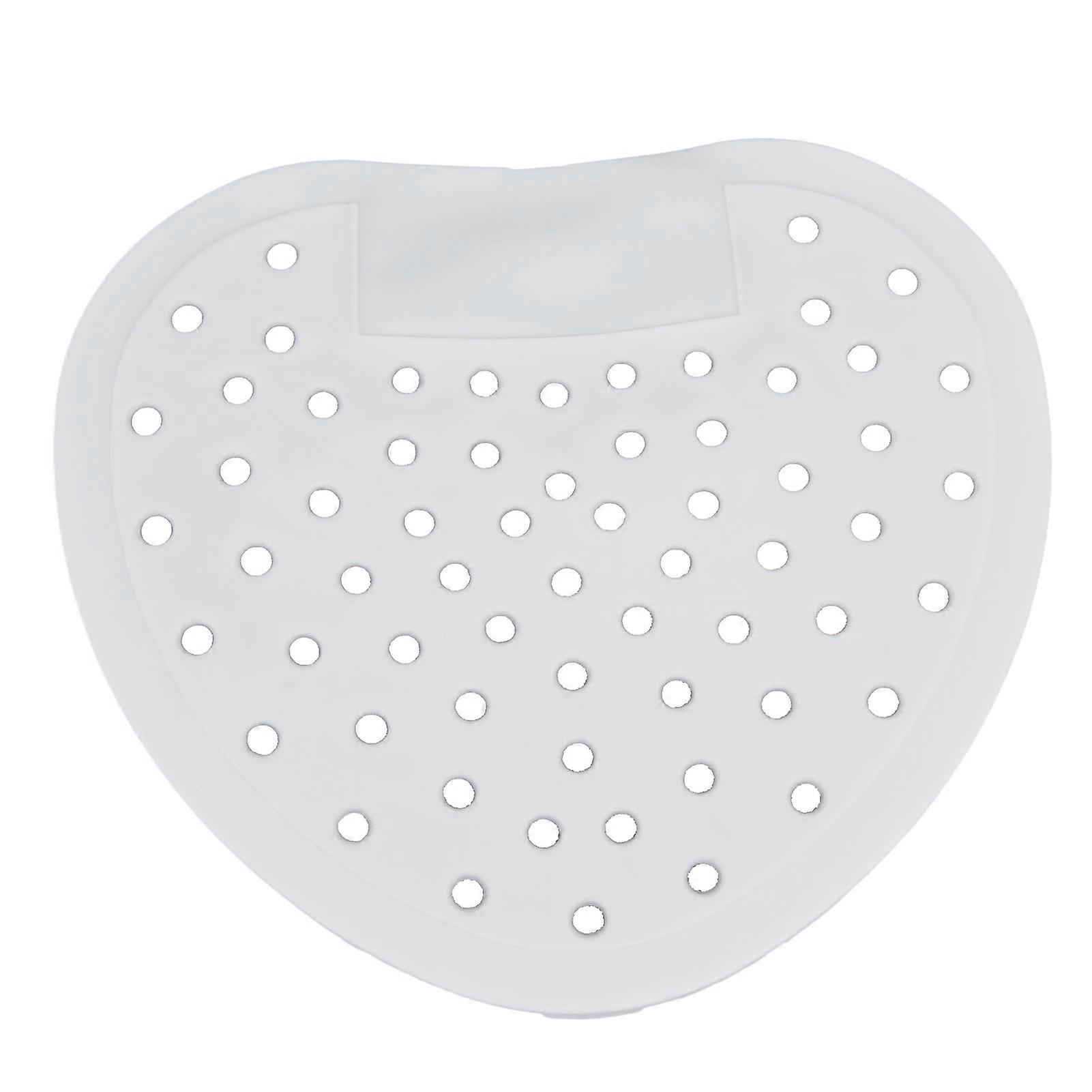 Urinal Screen Deodorizer Large Hole Anti Splash Deodorizer Scented Urinal Screen Mats for Bathrooms RestroomsWhite 