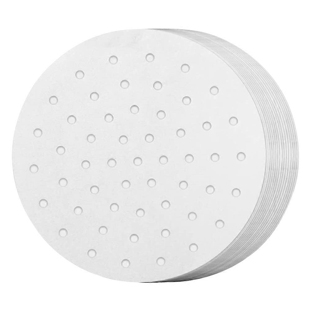 200Pcs Non-stick Parchment Papers for Baking Air Fryer Pad with Drain Holes 8.66x8.66
