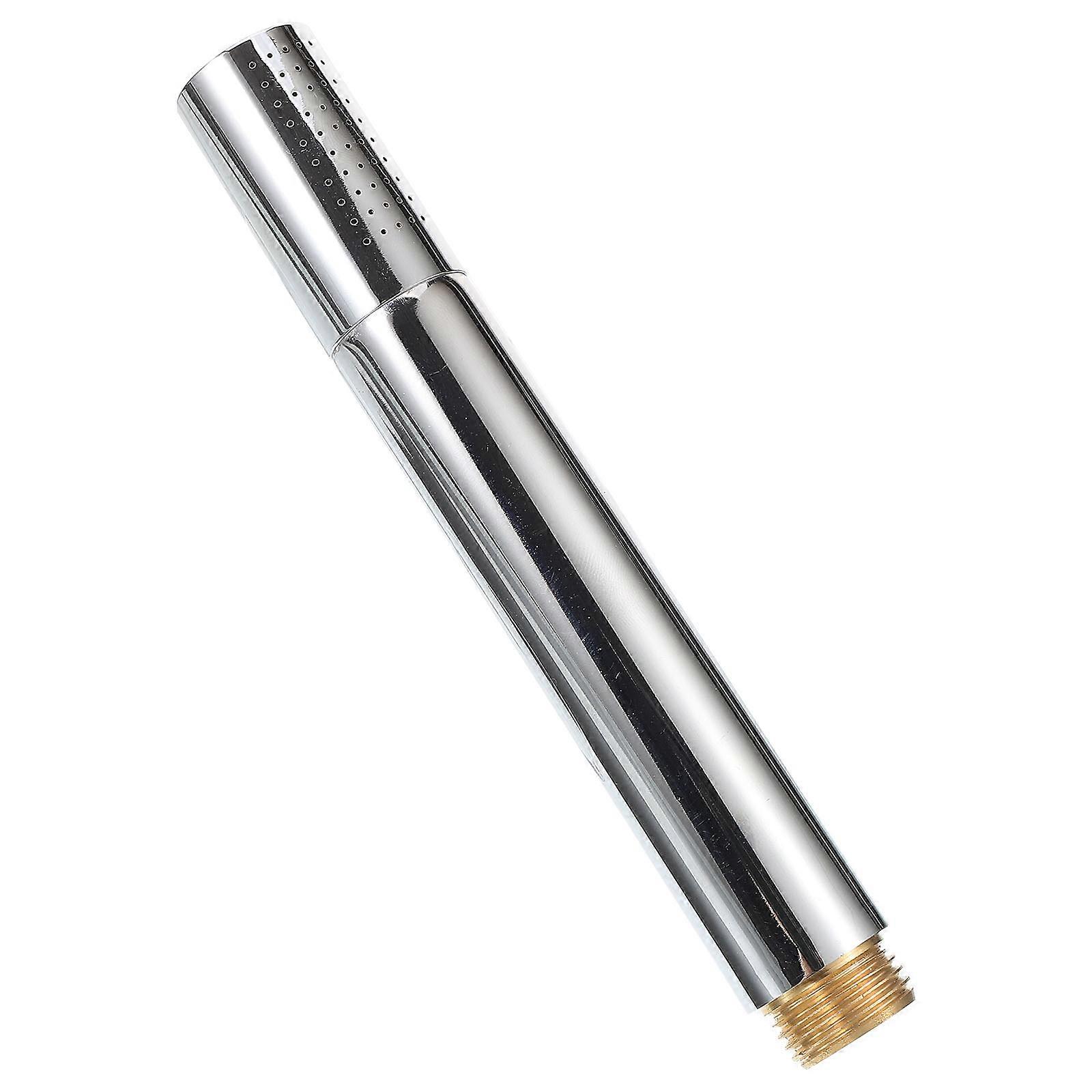 Removable Shower Head with Hose for Home Use Compact Size Silver Color Copper Material
