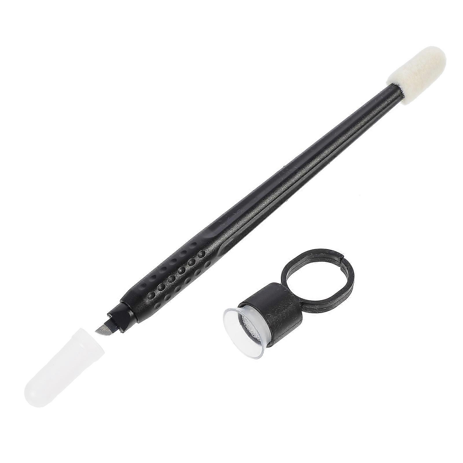 Disposable Eyebrow Pens 1 Set Beauty Tool For Designers Eyebrow Tattooing Ergonomic Handle Professional Use 14.5X1.1X1.1CM